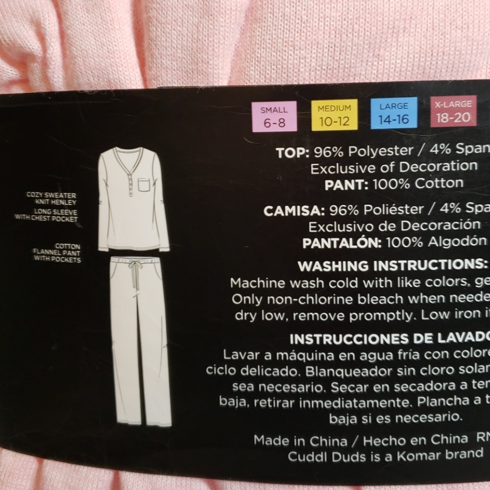 🎁NWT CUDDI DUDS PJ'S - Picture 3 of 8